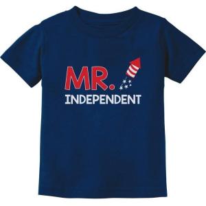 imageTstars Mommys Little Firecracker Memorial Day Girls Boys 4th of July Shirt Infant Toddler Kids Patriotic ShirtIndependent  Navy