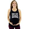 imageDont Eat Watermelon Seeds Maternity Tank Top Large Black