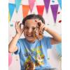 imageTstars Paw Patrol Rubble Digging Being 4 Construction Bulldozer 4th Birthday Toddler Kids TShirtCalifornia Blue