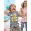 imageTstars Paw Patrol Rubble Digging Being 4 Construction Bulldozer 4th Birthday Toddler Kids TShirtGray