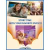 imageTstars Paw Patrol Rubble Digging Being 4 Construction Bulldozer 4th Birthday Toddler Kids TShirtNavyteebooksticker