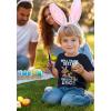 imageTstars Paw Patrol Rubble Digging Easter Eggs TShirt Toddler Kids Egg Hunt Shirt for Boys ampamp GirlsTrade Sister  Navy