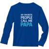 imageTstars My Favorite People Call Me PAPA  Best Gift for Grandpa Long Sleeve TShirtBlue