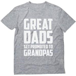imageTstars Grandpa Shirt Gifts for Dad Papa from Grandchildren Fathers Day Shirts for Men A2White Print  Gray
