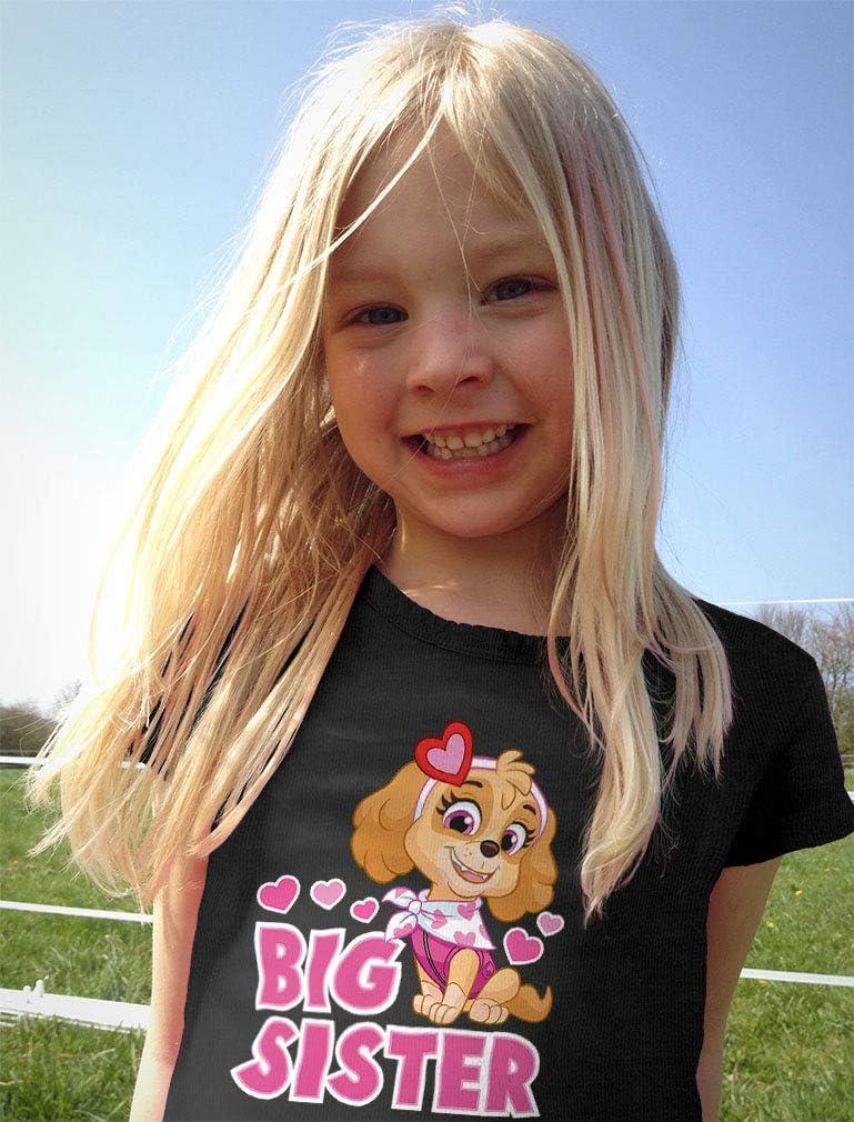 imageTstars Paw Patrol Skye Big Sister Shirt Outfit Gift Toddler Kids Girls Fitted TShirtLavender