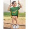 imageTstars 5 Years Old Gift 5th Birthday Bulldozer Construction Party Toddler Kids TShirtRed