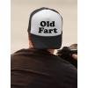 imageTstars Funny Dad Hat for Men Gifts for Papa Grandpa Dads Fathers Day Funny Mens Trucker Mesh Snapback Baseball CapOld Fart  NavyWhite