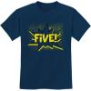 imageTstars Five 5th Birthday Shirt 5 Years Old Gifts Superhero Party Kids TShirt Medium Navy