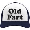 Old Fart / Navy/White