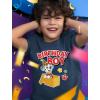 imageTstars Paw Patrol Birthday Boy Shirt Gifts for Boys Badge Shield 2nd 3rd 4th 5th Toddler Kids TShirtMarshall Bundle Birthday