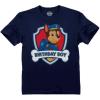 imageTstars Paw Patrol Birthday Boy Shirt Gifts for Boys Badge Shield 2nd 3rd 4th 5th Toddler Kids TShirtChase Patrol  Navy