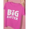 imageTstars Big Sister Shirt Baby Announcement Sibling Reveal Toddler Kids Girls TShirtPink