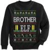 imageTstars Matching Family Elf Ugly Christmas Sweatshirts for Mom Dad Son Daughter Outfits Brother Kids Large Black