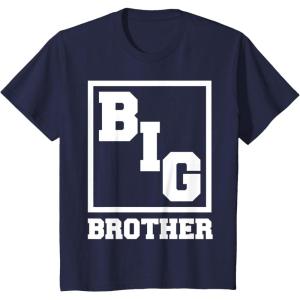 imageKids Big Brother for Boy Big Brother Announcement Toddler Kids TShirtNavy Blue