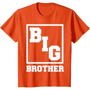 imageKids Big Brother for Boy Big Brother Announcement Toddler Kids TShirtOrange