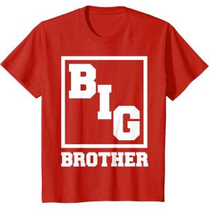 imageKids Big Brother for Boy Big Brother Announcement Toddler Kids TShirtRed