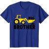 imageKids Tstars Big Brother Shirt Tractor Print Long Sleeve TShirt TShirtRoyal Blue