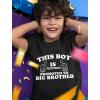 imageTstars This Boy is Getting Promoted to Big Brother Sibling Boys Toddler Kids TShirtBlack