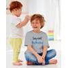 imageTstars Only Child Turned Big Brother Shirt Baby Announcement Sibling Boys Kids ShirtsOnlychild  Gray