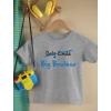 imageTstars Only Child Turned Big Brother Shirt Baby Announcement Sibling Boys Kids ShirtsOnlychild  Gray