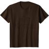 imageKids Big Brother Shark Gift for Shark Loving Toddler Boys TShirtBrown