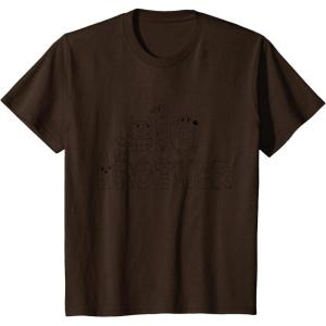 imageKids Big Brother Shark Gift for Shark Loving Toddler Boys TShirtBrown