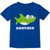 imageTstars Shark Shirt for Brother Gift for Big Brother Youth Kids TShirtBlue