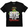 imageTstars TMNT Mutant Ninja Turtles Big Brother Shirt for Boys Kids Youth Kids TShirtBlack