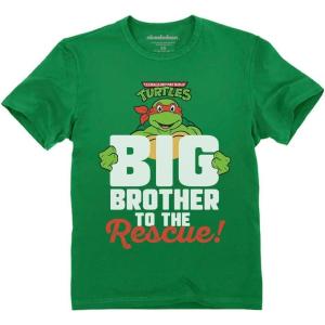 imageTstars TMNT Mutant Ninja Turtles Big Brother Shirt for Boys Kids Youth Kids TShirtGreen