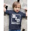 imageTstars Big Brother Shirt for Boy Big Brother Announcement Toddler Kids TShirtHeather Navy