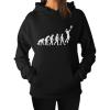 imageTstars TeeStars  Volleyball Evolution  Gift for Volleyball Player Women HoodieBlack