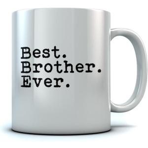 imageBest Brother Ever Coffee Mug 15 Ounce WhiteWhite