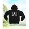 imageTstars Dog Mom Sweatshirt Hoodie Women Teen Girls Gifts for Dogs Lover Paw Print Womens HoodiesBlack