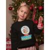 imageTstars Paw Patrol Merry Christmas Sweatshirt for Toddlers Chase Marshall Rubble Skye Tacky Sweater Style Kids SweatshirtsBlack