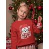 imageTstars Paw Patrol Team Ugly Christmas Sweatshirt for Toddlers Skye Marshall Rubble Tacky Sweater Style Kids SweatshirtsRed
