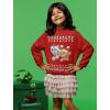 imageTstars Skye Everest Girls Ugly Christmas Sweatshirt Paw Patrol Tacky Sweater Style Holiday Xmas Sweatshirts for Toddler KidsRed