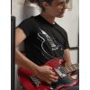 imageTstars Guitar Shirt Gifts for Men Musician Player Guitarist Printed Mens TShirtBlack