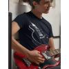 imageTstars Guitar Shirt Gifts for Men Musician Player Guitarist Printed Mens TShirtNavy