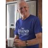 imageTstars The Legend Has Retired Shirt Funny Retirement Gift Mens TShirtBlue