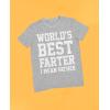 imageTstars World Best Farter I Mean Father Shirt Gifts for dad from Daughter Son Funny tShirt for Men A1Gray