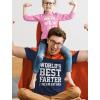 imageTstars World Best Farter I Mean Father Shirt Gifts for dad from Daughter Son Funny tShirt for Men A1World Best  Navy