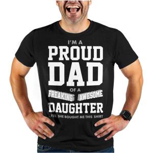 imageTstars World Best Farter I Mean Father Shirt Gifts for dad from Daughter Son Funny tShirt for Men A1Black