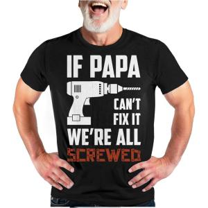 imageTstars World Best Farter I Mean Father Shirt Gifts for dad from Daughter Son Funny tShirt for Men A1If Papa 1  Black