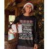 imageTstars Im only a morning person on December 25th Christmas sweatshirt SweatshirtBlack