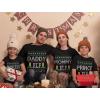 imageTstars Matching Family Elf Ugly Christmas Sweatshirts for Mom Dad Son Daughter Outfits Daddy AdultsBlack