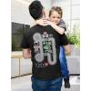 imageTstars Playmat Car Track Shirt for Dad Gifts for Dads Fathers Day Play Cars Roads on Back Mens TShirtBlack