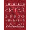 imageTstars Sister Ugly Christmas Sweater Funny Gift Women SweatshirtGreen