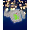 imageTstars Big Green Trex Santa Ugly Christmas Sweater  Funny Youth Kids SweatshirtGray