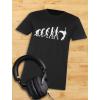 imageTstars Evolution of Rock Guitar Shirt Funny Music Lover Gifts for Men Musician Guitarists Graphic Mens TShirtBlack