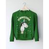 imageTstars Jewnicorn Funny Ugly Christmas Hanukkah Sweater Happy Holidays SweatshirtGreen